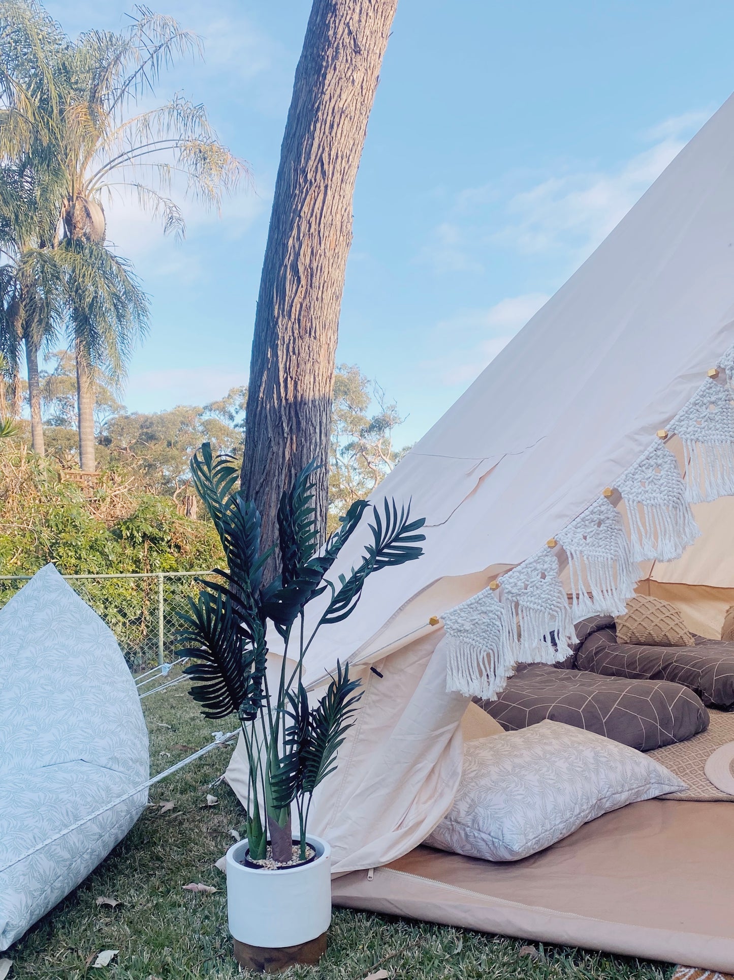 Daytime Glamping